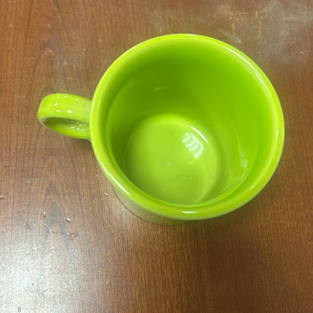 Fiestaware lemongrass mug. KK100 - Picture 2 of 3